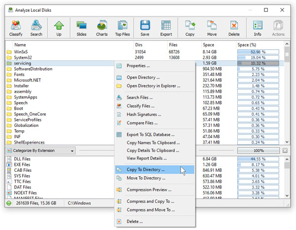 DiskSavvy File Management Operations